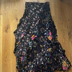 Free People maxi skirt
